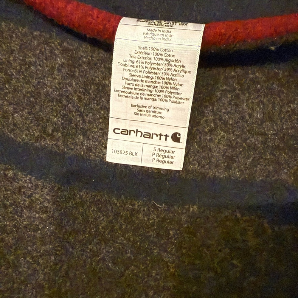 Carhartt men’s chore coat. Size Small. Black. - Picture 4 of 5